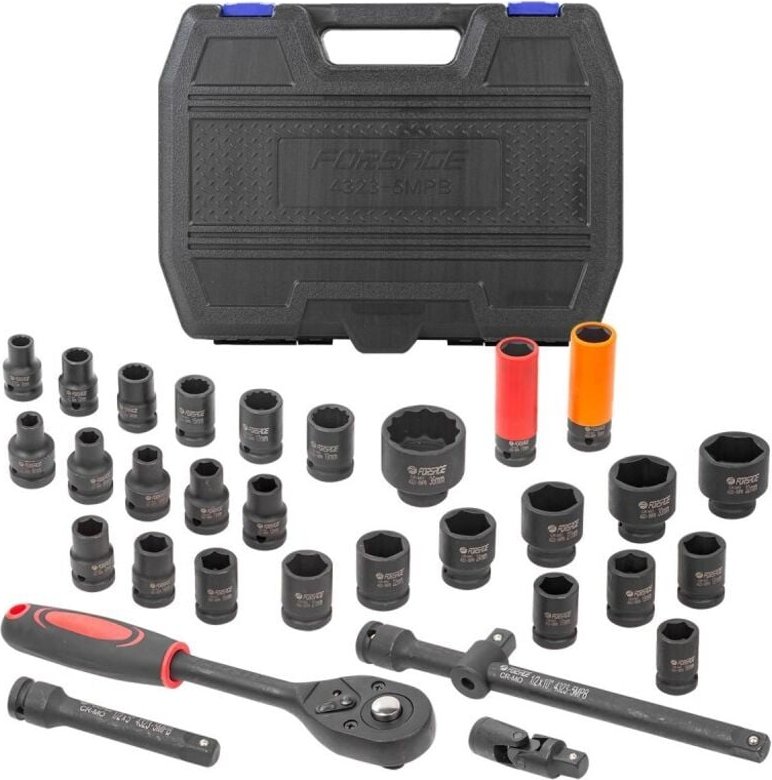 Kraft-Steckschlüsselsatz 1/2" 32-tlg