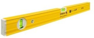 Stabila - Wasserwaage 80A L.60cm Leichtmet.-Rechteckpr.gelb 1V/1H.Lib.gefräste Messfläche