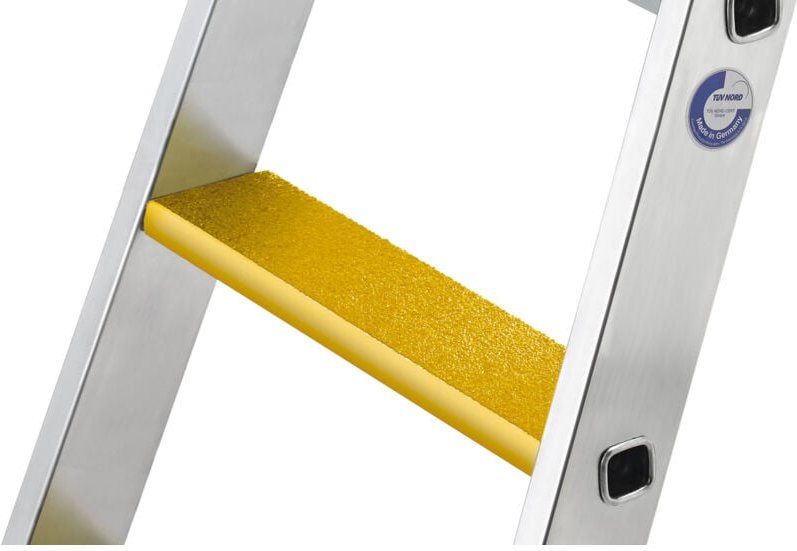 MUNK Nachrüstsatz clip-step R13 gelb Trittauflage 1400mm lang