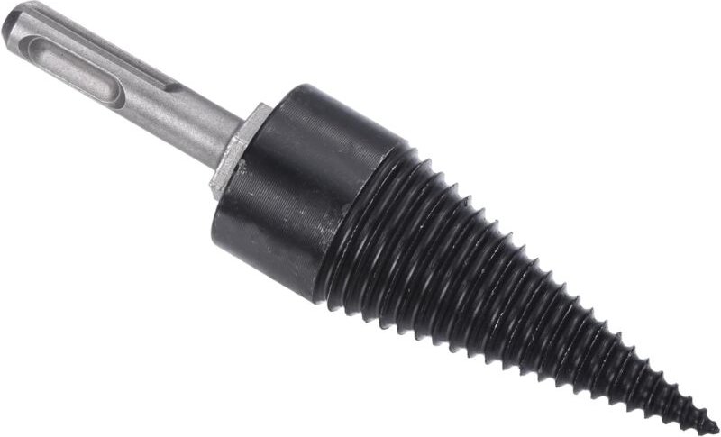 Tonchean - 42mm Holzspalter-Bohrer, Rund-/Sechskant-/Dreiecksschaft, Brennholzschneider, Reibahle, Stanzwerkzeug, Holzsp...