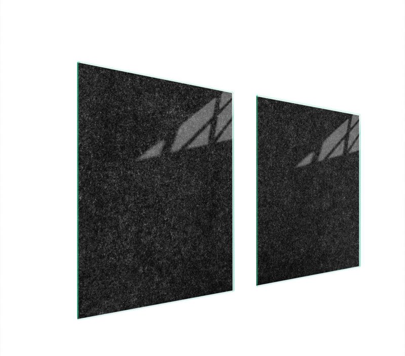 GLASSCHUTZPLATTE FÜR HERD 85x52 SCHIEFER