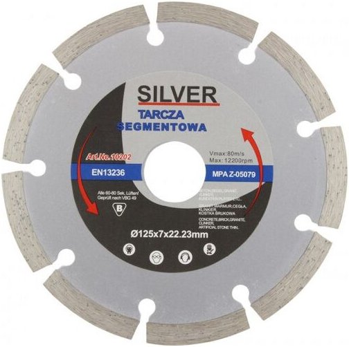 Diamenten-Segmenttasche 230 x 22,2 x 7mm