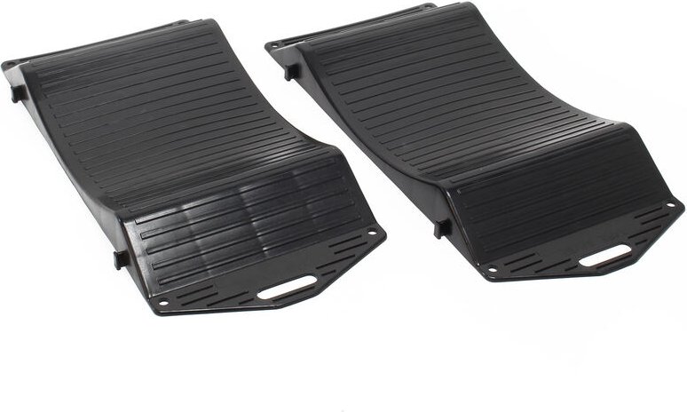 Xpotool - Reifenschoner 2tlg. 13-18 Zoll Reifenbett 440x200x40mm Kunststoff Reifenschutz Standplatten