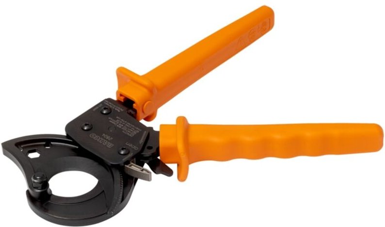 Bahco Kabelschneider mit PVC-beschichteten Griffen für Kabel aus Kupfer oder Aluminium, 250 mm