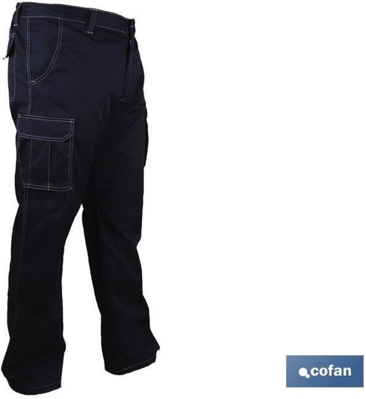 Grasberg Denim-Arbeitshose, 240 g/m², Blau, Größe 54