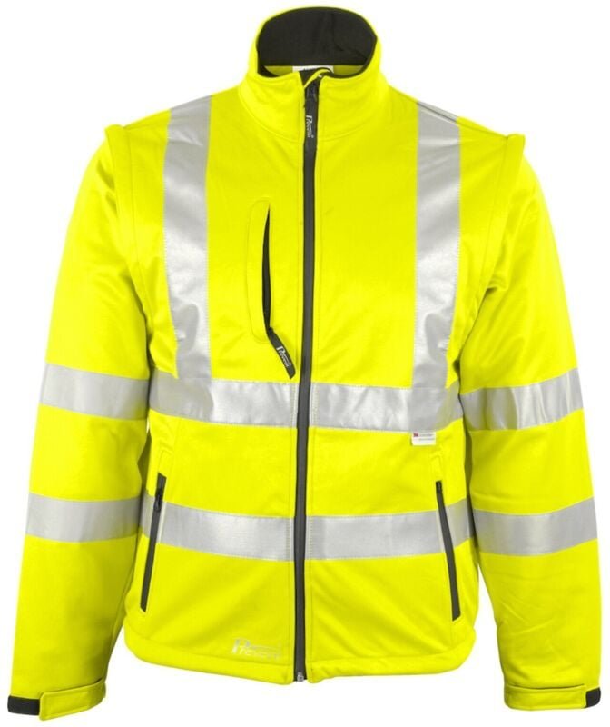Warnschutz-Softshelljacke Gr.XXL gelb prevent
