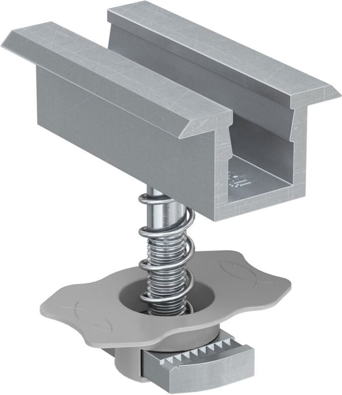 Mittelklemme vormontiert pm c 33-39 al 10 Stk - Fischer
