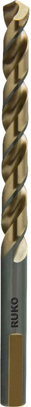 Ruko - 228100 HSSE-Co 5 Spiralbohrer 10 mm Gesamtlänge 133 mm din 338 1 St.