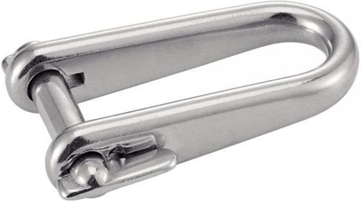 (5er Pack) Schnelle lange Ringe - Edelstahl A4 D6mm