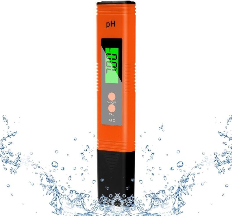4-in-1-Digital-PH-Meter, 4-in-1-pH-Meter-Tester, pH-Meter mit LCD-Display, hohe Genauigkeit, 0,01-Auflösung, Wasserquali...