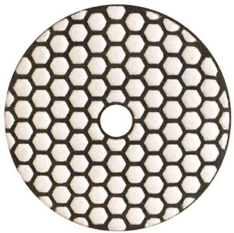 Polierpad, 100 mm, trocken, 50 dick