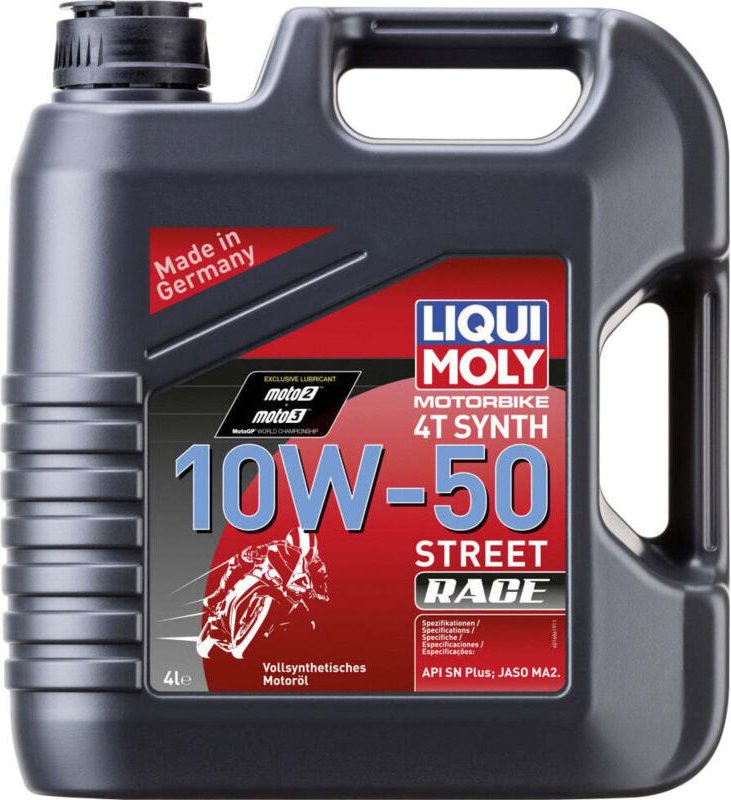 4-Takt Motoröl 4T Synth 10W-50 Street Race 4 l Motoröle - Liqui Moly