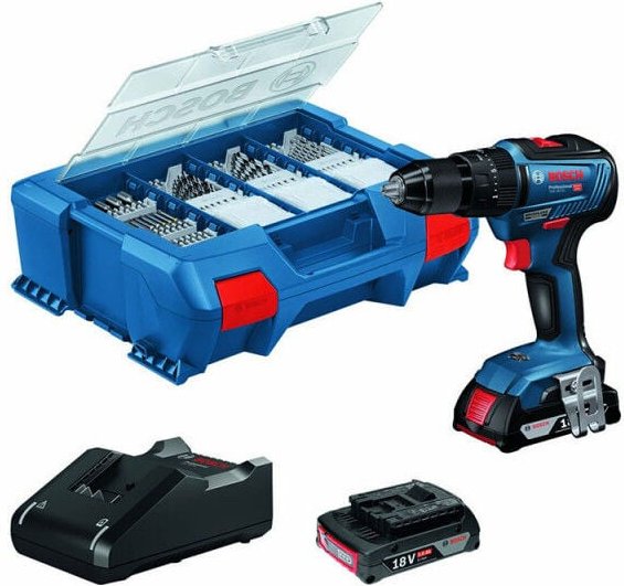 Schlagbohrmaschine 18V bl (2x2,0 Ah) gsb 18V-55 galkit - bosch 06019H5375