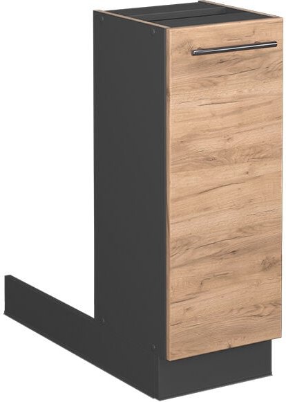 Vicco - Kücheninsel Fame-Line, Goldkraft Eiche, 30 cm ohne Arbeitsplatte