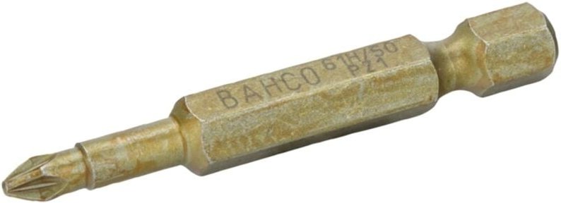 Thumbnail - Bahco 1/4 Extra-harte Torsions-Schraubendreher Bits für PZ3-Pozidriv-Schrauben 50 mm - 5 Stk./Kunststoffbox