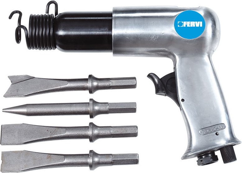 Drucklufthammer DRUCKLUFTMEIßEL MEIßELHAMMER druckluft hammer Fervi 0059
