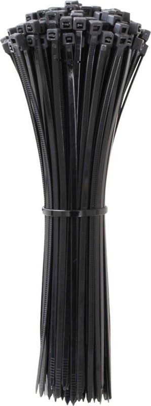 Quadrios - 24CA353 24CA353 Kabelbinder 150 mm 2.6 mm Schwarz UV-stabilisiert 100 St.