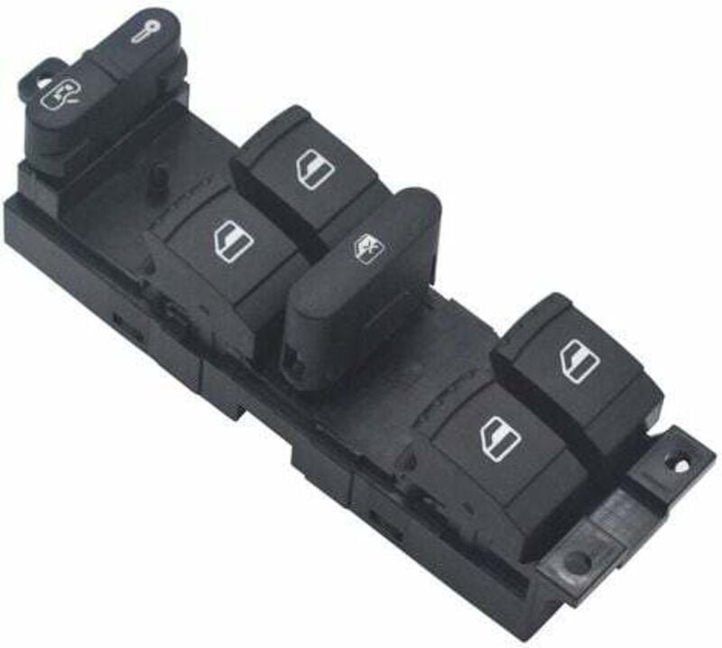 Fensterheber-Steuerschalter, elektrischer Fensterheberknopf 1J4 959 857 D für Golf Jetta Bora Passat B5 Seat Leon Toledo...