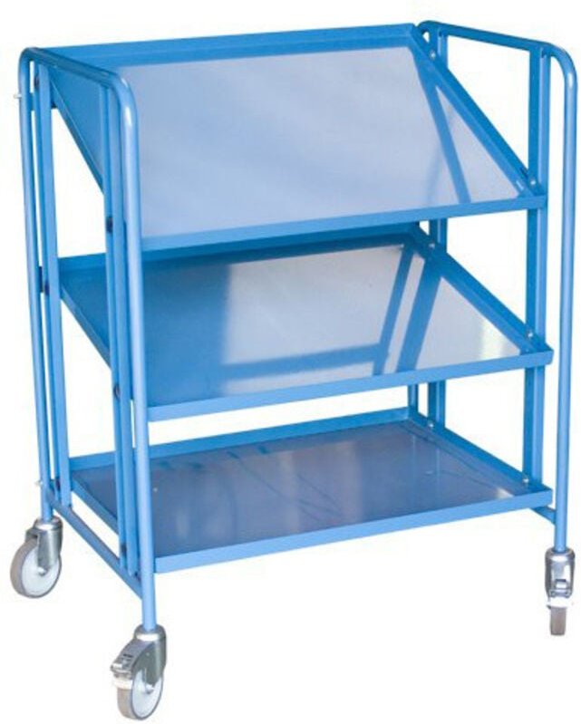 Transportwagen für Behälter und schwenkbare Platte 825 x 610 mm – nur Gestell - 880006437