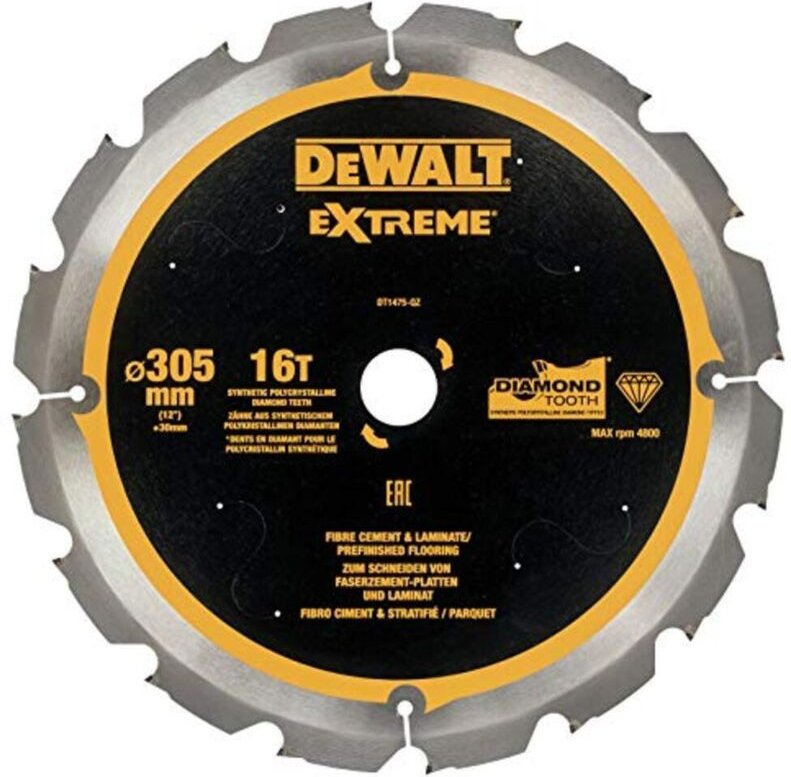 Kreissägeblatt pcd 305/30 mm 16Z - Dewalt