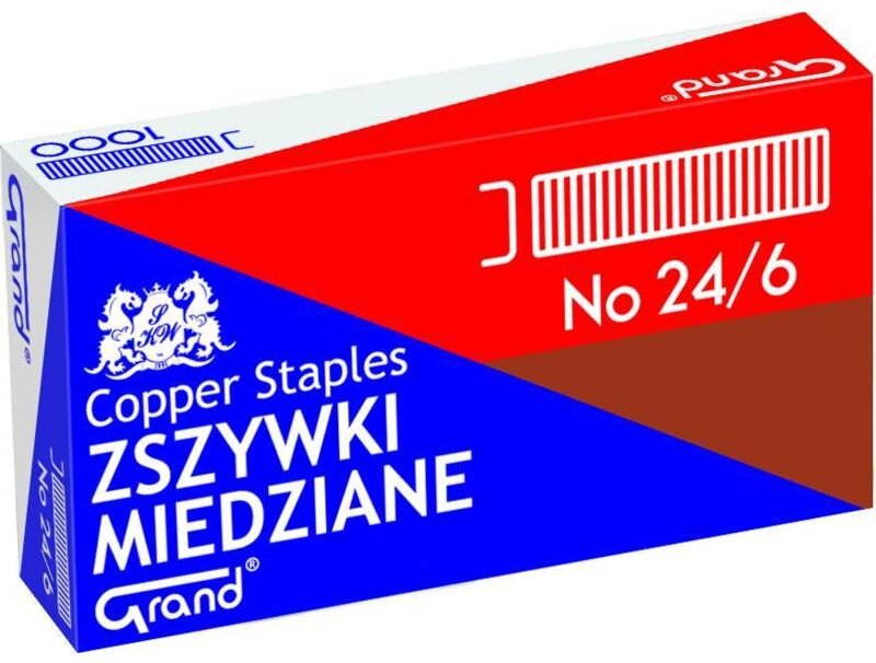 Kupferklammern 24/6 Grand (10) 0623