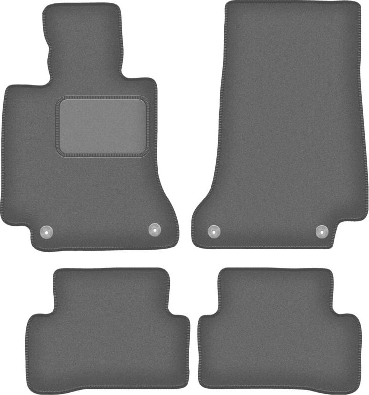 Graphit-Fußmatten für: Mercedes C W205 Kombi, Limousine (2015-)