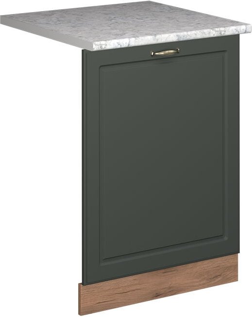 Vicco - Geschirrspülblende Fame-Line, Grün-Gold Landhaus, 60 cm , ap Marmor