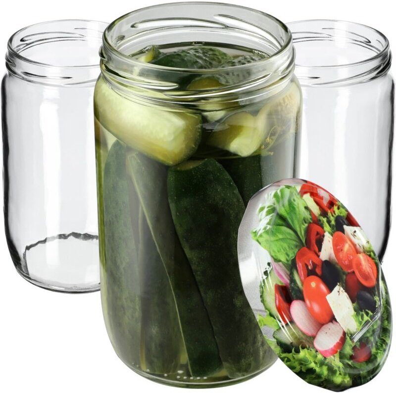 KADAX Glas Anna 720 ml fi82 TO-720 Franko 16er-Pack