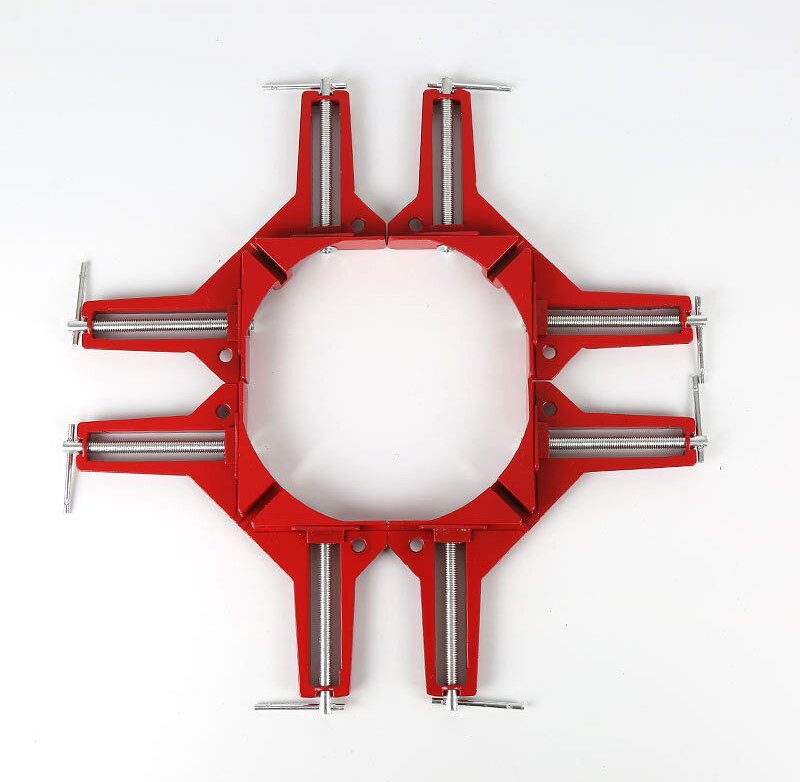 Stück rechtwinklige Verbindungslehre, rechtwinkliger Klemmpressrahmen für Holzbearbeitungsrahmen, Eckschraubstock, Handw...