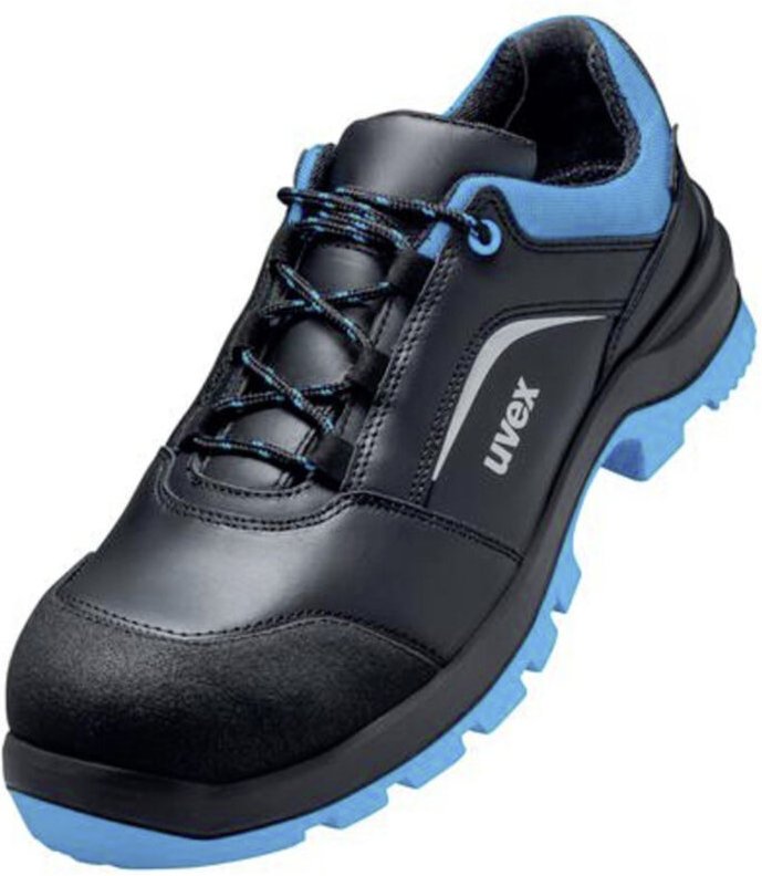 Uvex - 2 xenova Sicherheits-Halbschuh Gr.38 W11 S3L esd sr schwarz/blau 9555.2