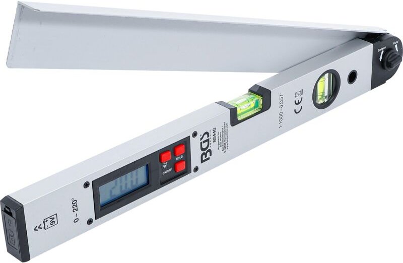 Thumbnail - Digitaler LCD-Winkelmesser mit Wasserwaage 450 mm