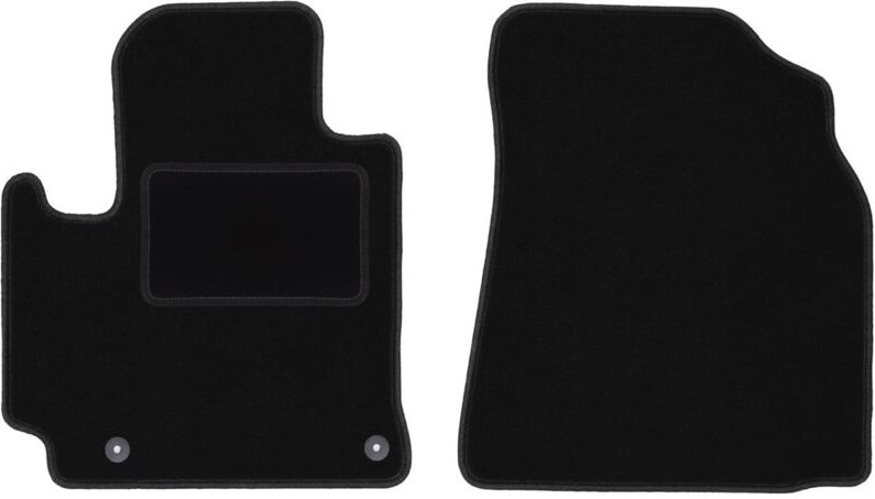 Vordere Matten schwarz für: Toyota RAV4 II 2WD 3-Türer (2001-2005)
