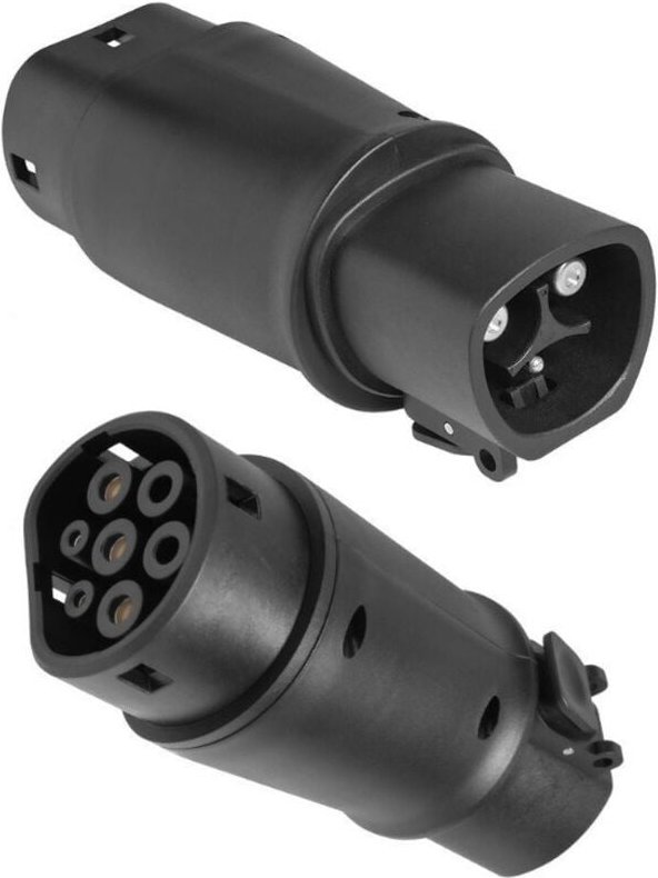 Thumbnail - Ladeadapter für Elektrofahrzeuge Typ 1 auf Typ 2, 240 V, 32 A, SAE J1772 auf IEC62196, Autoladekabeladapter, Ladekabel o...