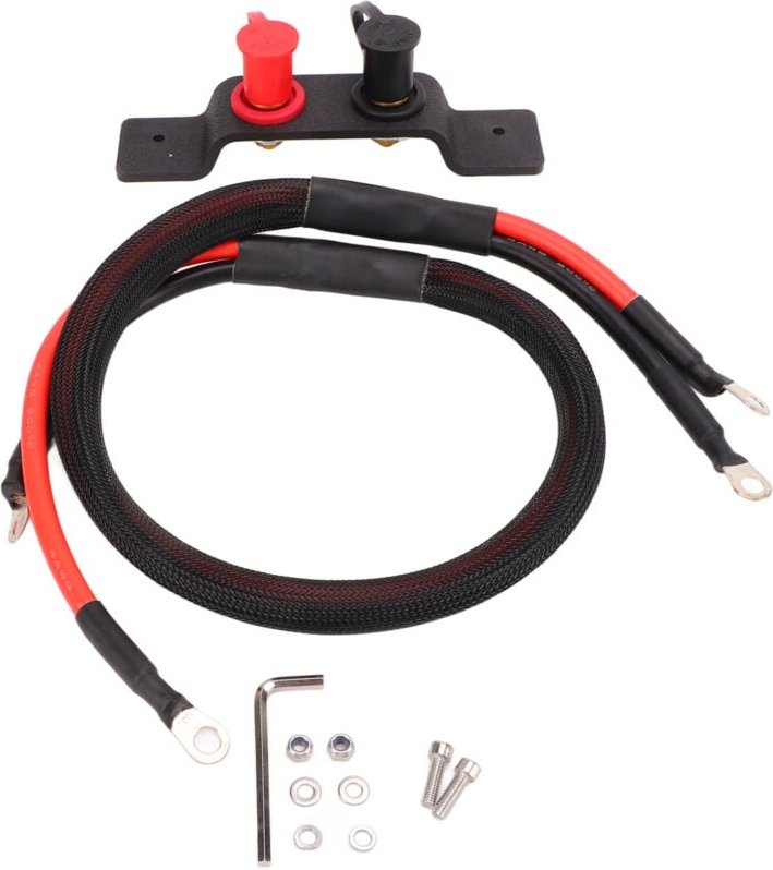 Jeffergarden Batteriepol-Verlegungssatz, 1,2 m langes Kabel, leistungsstarker Ersatz für Can-Am ATV