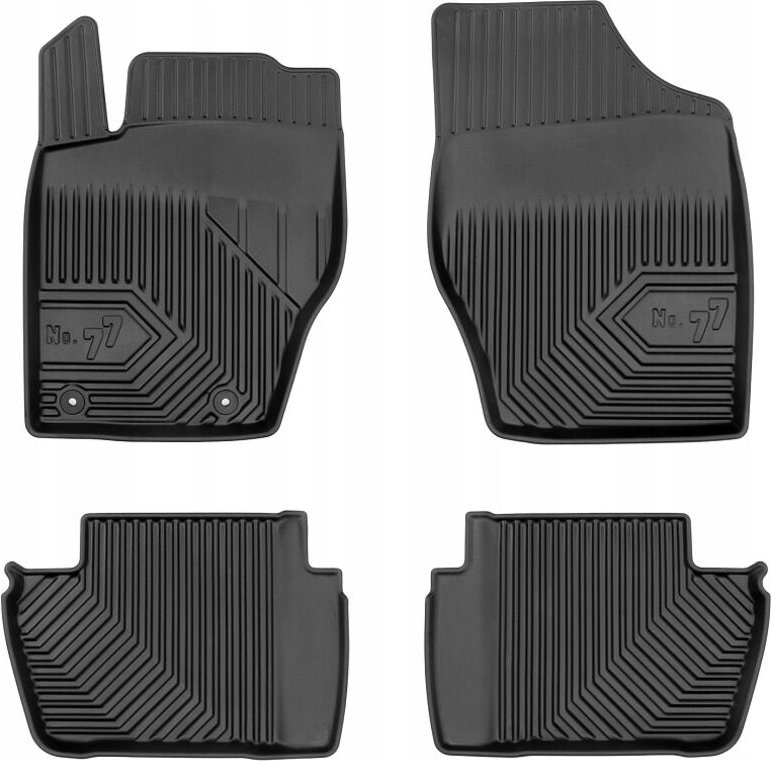 Gummimatten Citroen C4 1 2004-2010 Kofferraum 77