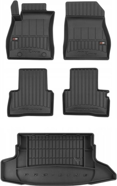 SET 3D Gummimatten Kofferraummatte Nissan Juke 1 2010-2014