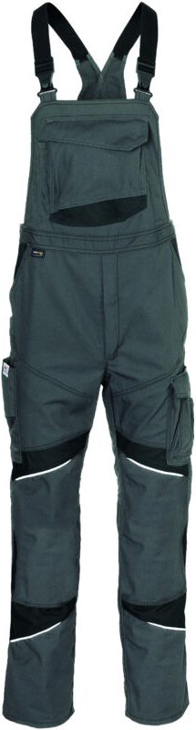 Kübler Workwear - Kübler Latzhose activiq cotton+ 3450 anthrazit/schwarz Gr. 48