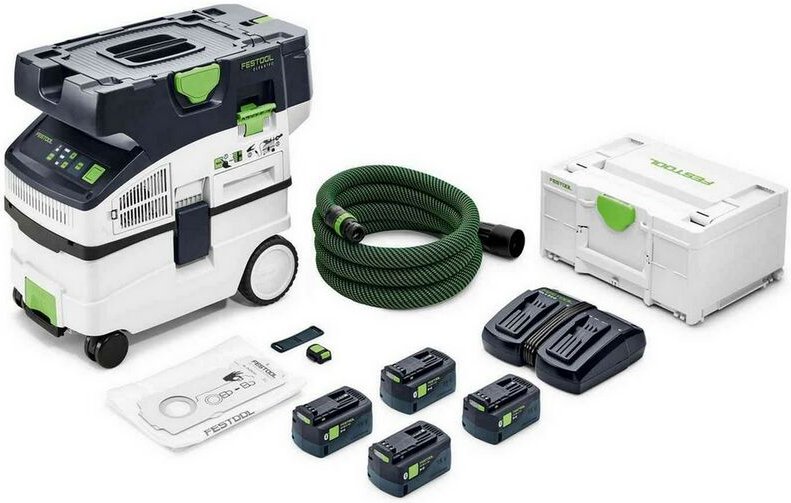 Akku-Absaugmobil ctmc midi I-Plus cleantec - 577672 - Festool