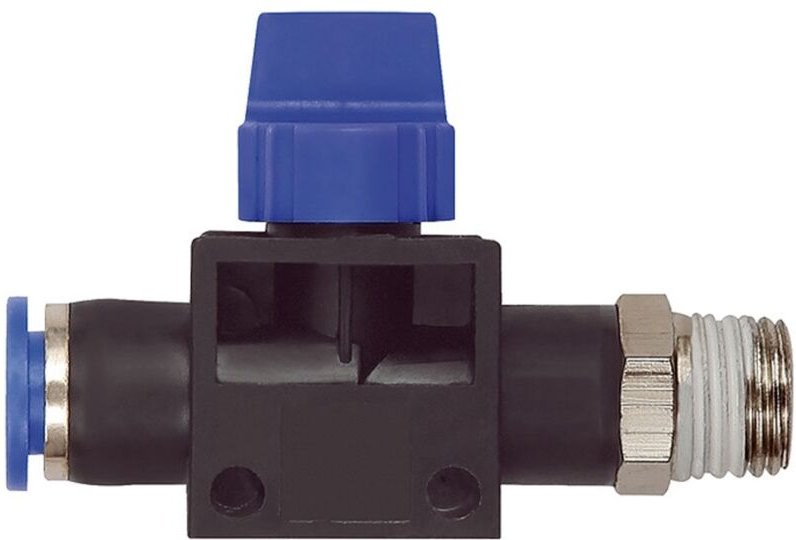 Riegler - 3/2-Wegeventil »Blaue Serie«, Steckanschluss, r 1/2 a., s-g Ø12mm