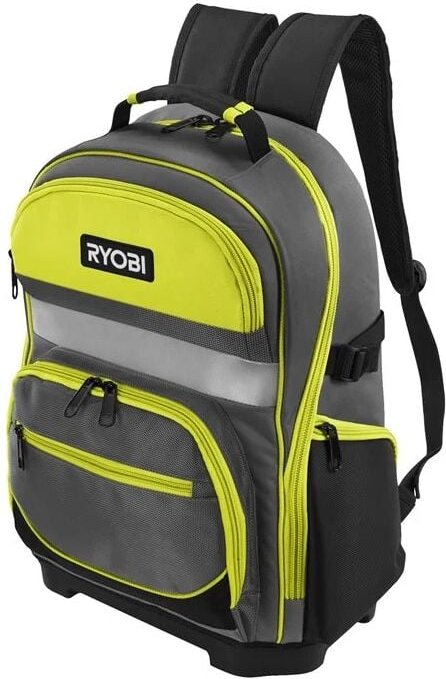 Thumbnail - Ryobi - RSSBP1 Werkzeugrucksack, Kapazität 20 kg, 340 x 490 x 190 mm, 1,0 kg Polyester