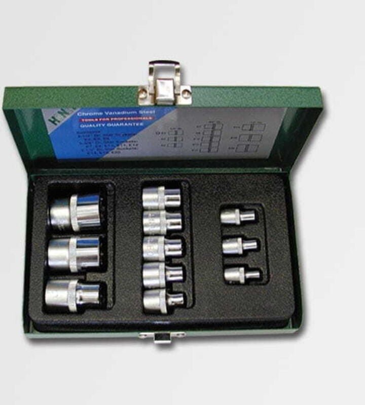 HONITON STECKSCHLÜSSEL 11-tlg. TORX E4-E20 4311