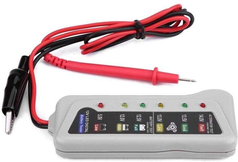 Ymyny - UlisemUniversal-Autobatterietester 2-14,8 v, Lagerungs-/Wartungstester, Ladegerät, Werkzeug, Analysator, Checker...