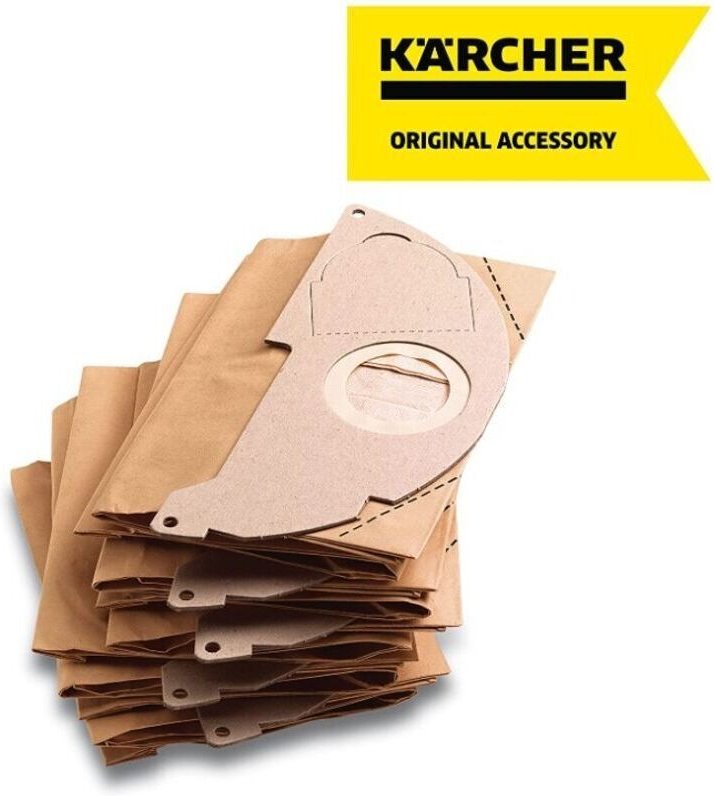 Karton mit 5 Papiertüten (69043220) Staubsauger 295083 karcher