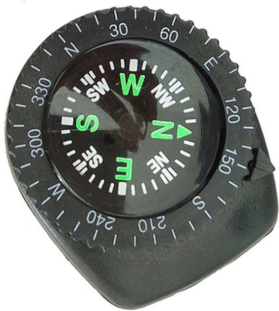 Tragbarer Handgelenkkompass, 2 Stück, abnehmbarer Taschenkompass für Überleben, Camping, Reisen, Wandern, Bootfahren, 30...