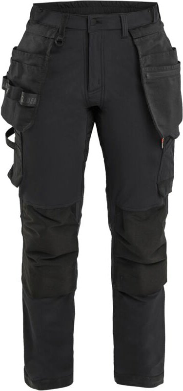 Stretch-Arbeitshose für Damen 4D 7121 - Schwarz 3XL - FR(54) - SE(C52) - Kurz