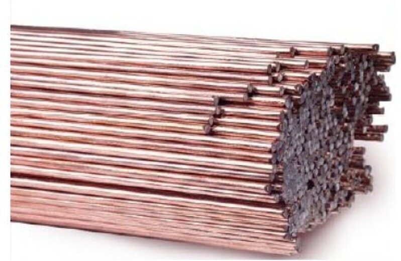 Schweißdraht, verkupfert, 3,25 x 1000 mm, SPG1, Verpackung 10 kg – 10 kg – DRU 3,25 x 1 CU