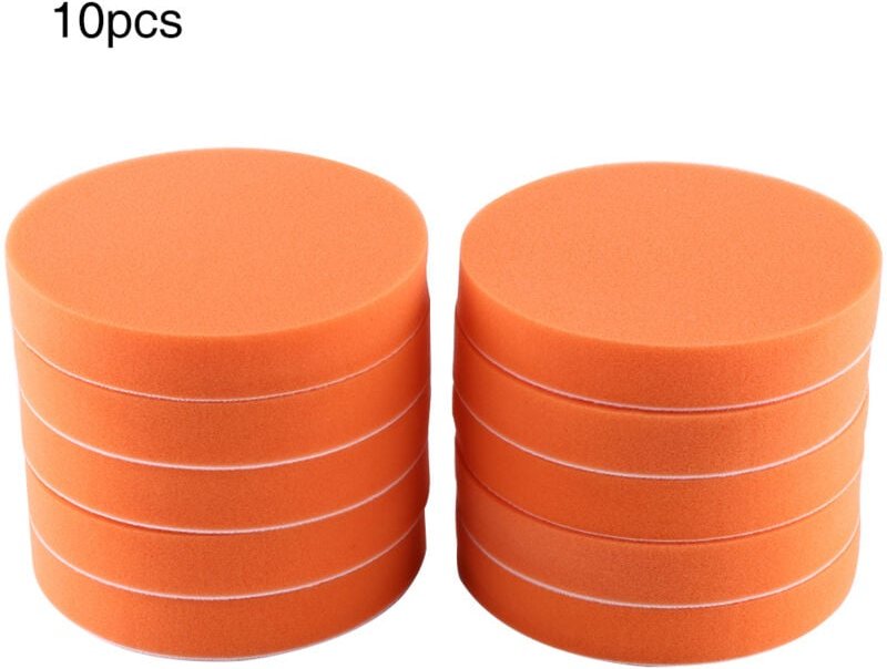 Zoternen - Polierpad, Auto-Polierpads, 6'(150mm) Polierschwamm, 10 Stück Wiederverwendbar für