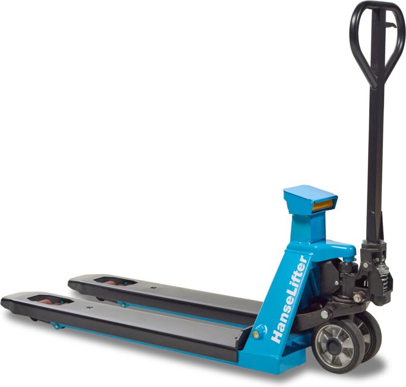 Hanselifter Hubwagen mit Waage und Drucker Tragkraft 2000kg