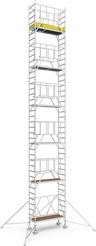 Iller Klappgerüste mit Sicherheitsaufbau 1,35x1,80m 12,40 m AH