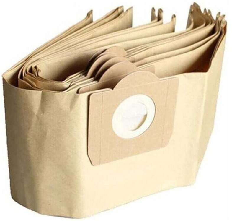 Ulisem Staubsaugerbeutel für Kärcher WD3, WD3P, MV3. Filterbeutel, Ersatzteile und Zubehör für Kärcher WD3 Premium – 5 S...